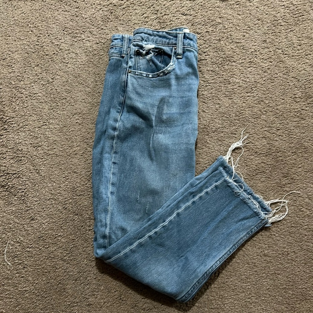 Abercrombie mom jeans!
